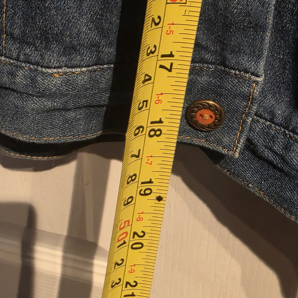NWT Vintage Scout Tec Classic Blue Denim Jean Jacket - Picture 5 of 7